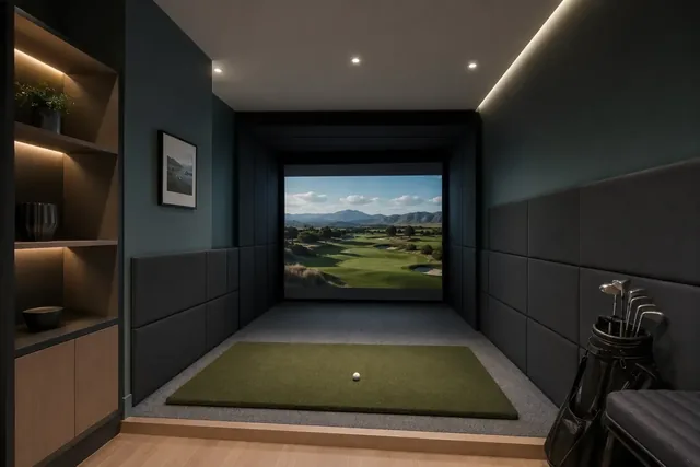SkyTrak studio build